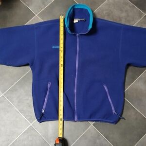 Columbia Blue Fleece Jacket